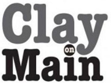 Clay on Main logo in bold text.