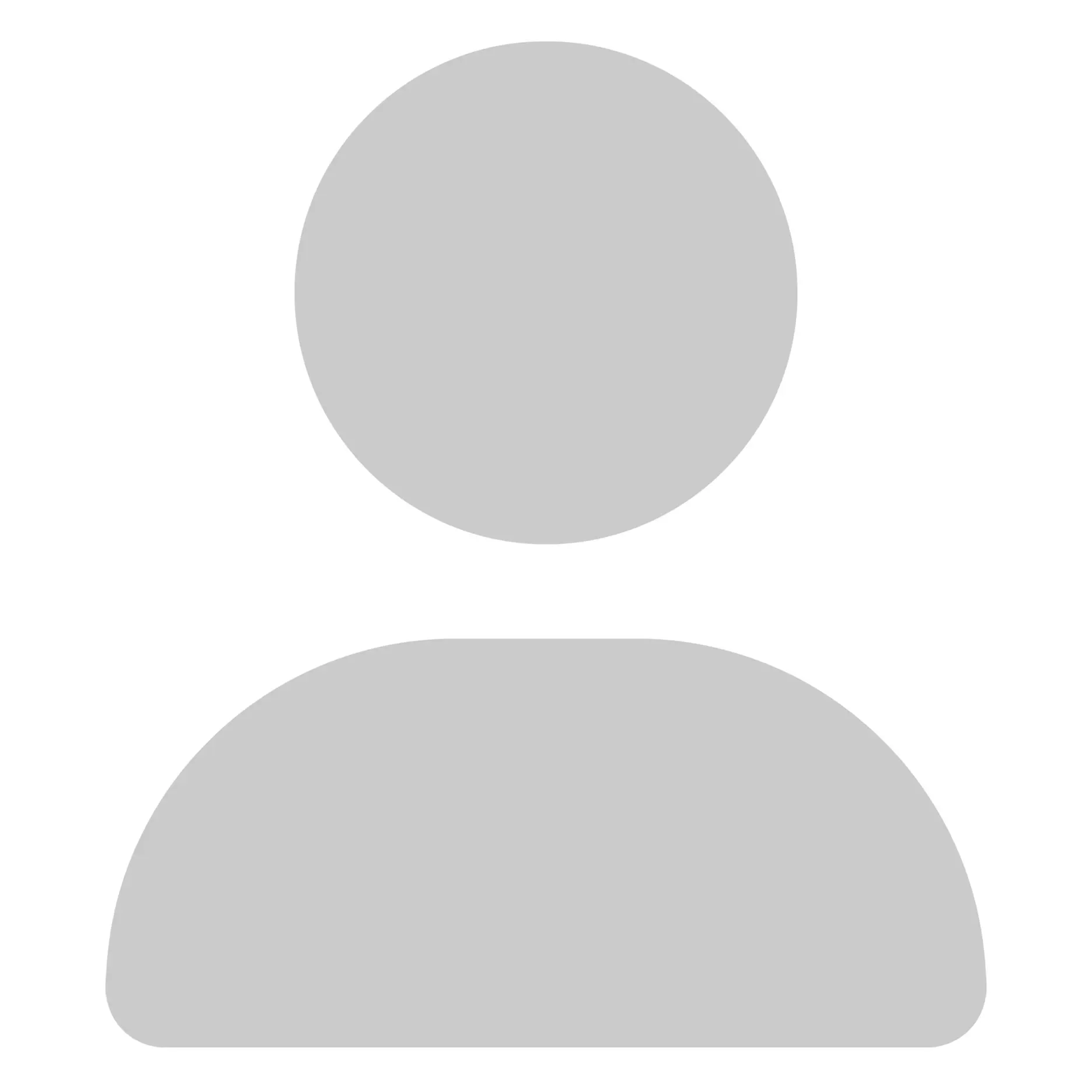 Placeholder image of a generic user silhouette.